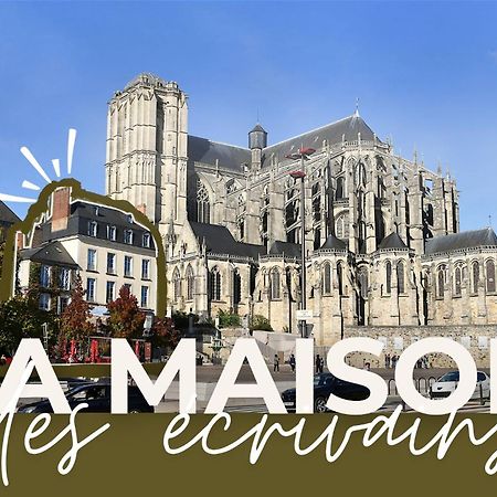 Chambres D'Hote - Maison Des Ecrivains - 50 M De La Cathedrale Et Place Des Jacobins Ле-Ман Экстерьер фото