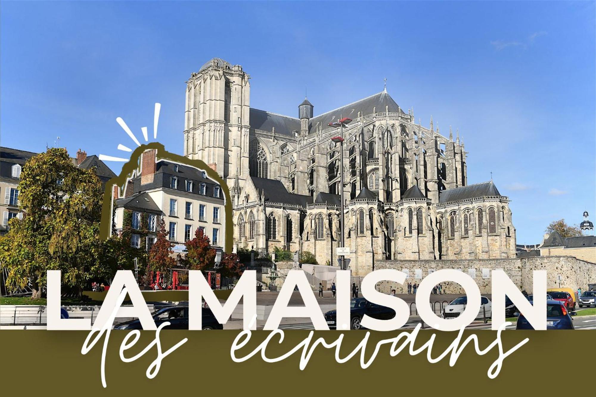 Chambres D'Hote - Maison Des Ecrivains - 50 M De La Cathedrale Et Place Des Jacobins Ле-Ман Экстерьер фото